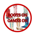 Colorful Boots Red Pin