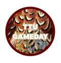 Raider Wings Maroon Pin