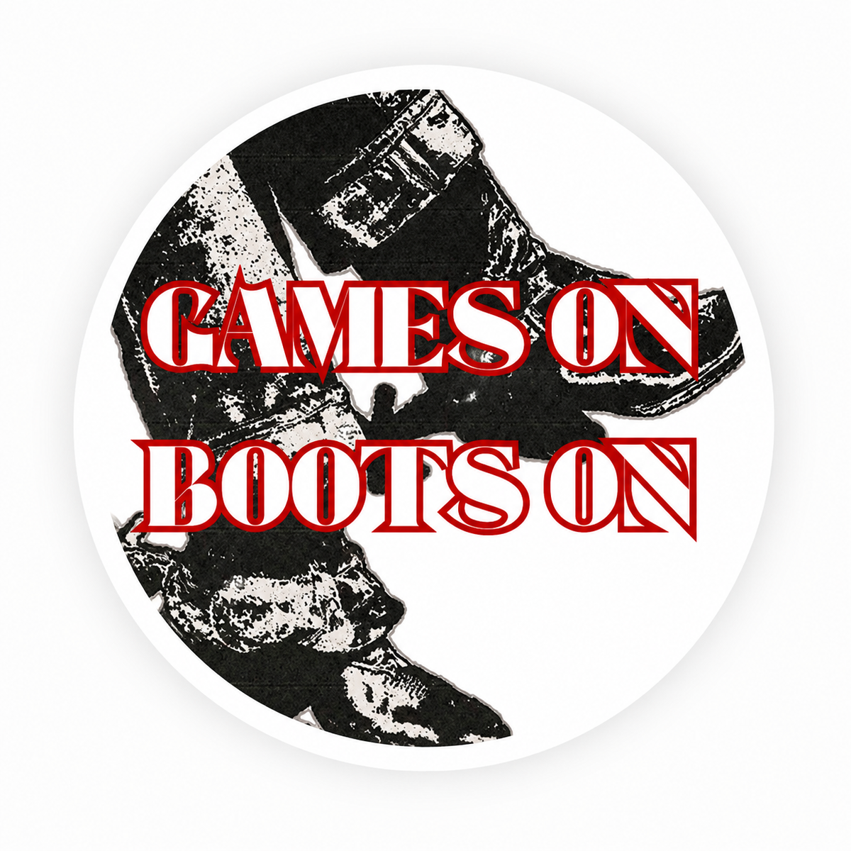 The Black Boots Pin
