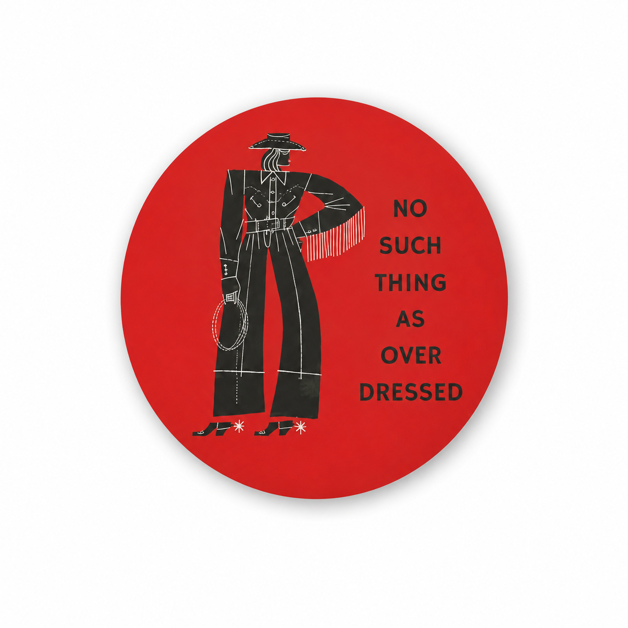 The Overdressed Pin